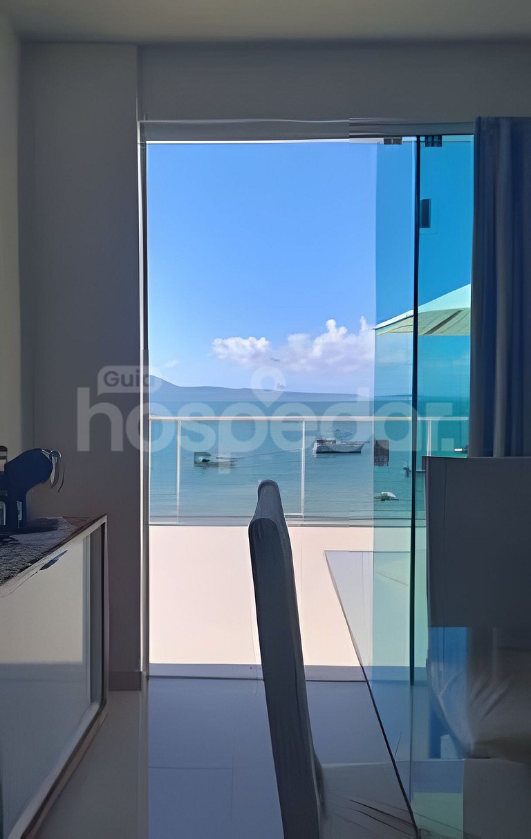 Casa com vista p/ o mar e acesso exclusivo à praia