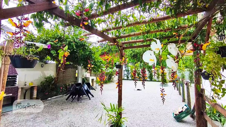 Casa a 400 metros de la playa, un refugio entre el mar y la